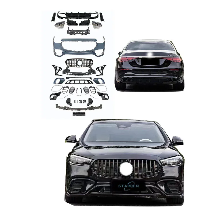 

New Model Body Kit S-Class W223 Conversion S63AMG Body Kit For Mercedes-Benz