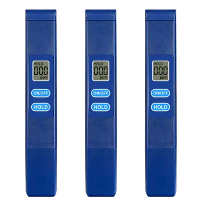 

ABVG-TDS Meter Digital Water Quality Tester 0-9990PPM LCD Display Water Quality Testing Pen Alloy Electrode Probe