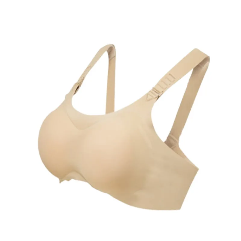 Women's Live Streaming Host Silicone Chest Pads, Underwear, Fake Breasts, Lady Bras, Men's Cross-dressing