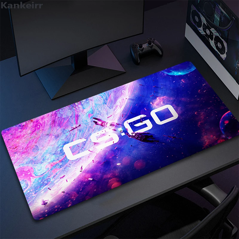 90x40 C-Counter Strike Gamer Mouse Pad Knife Non-slip Keyboard Mouse Mat CSGO Gamer Mousepad for Computer Keyboard Mouse Gaming