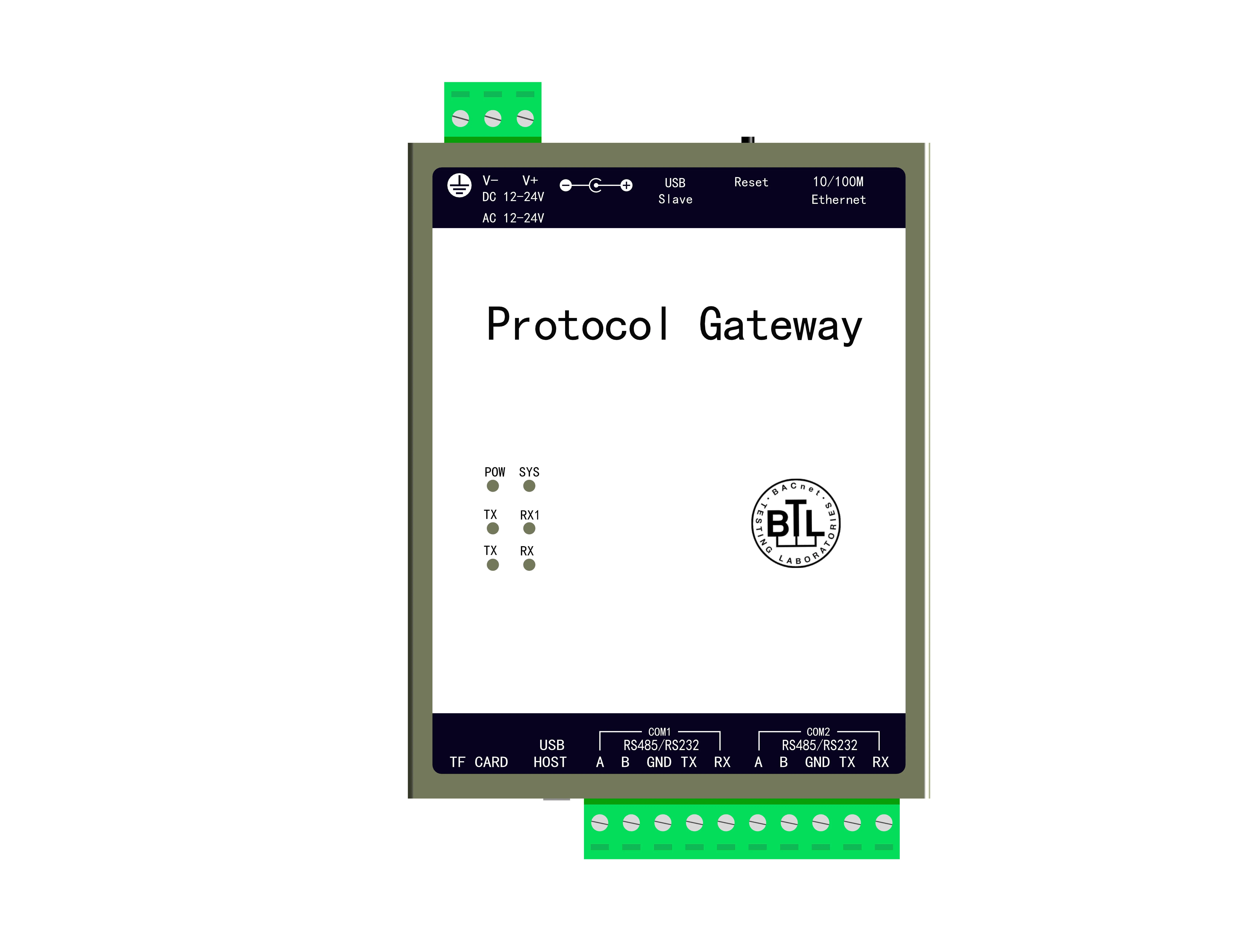 

TLF BTL Certification-Modbus RTU to BACnet IP gateway