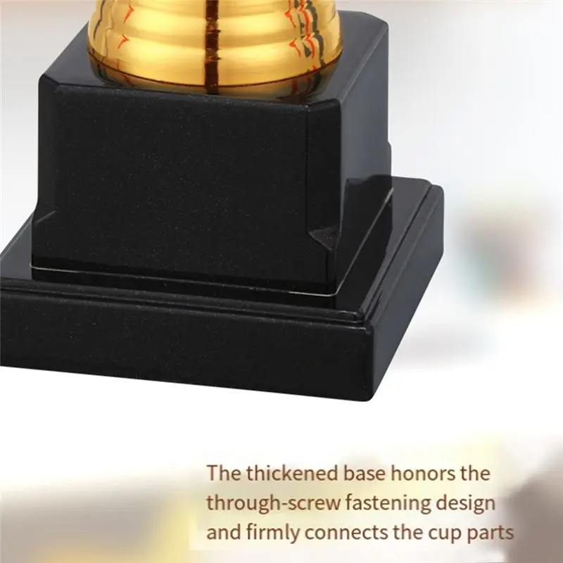

OK Gold Trophy&Medal for Sports Tournaments, Award Competitions,Competitions,Soccer Football League Match Trophy 40cm