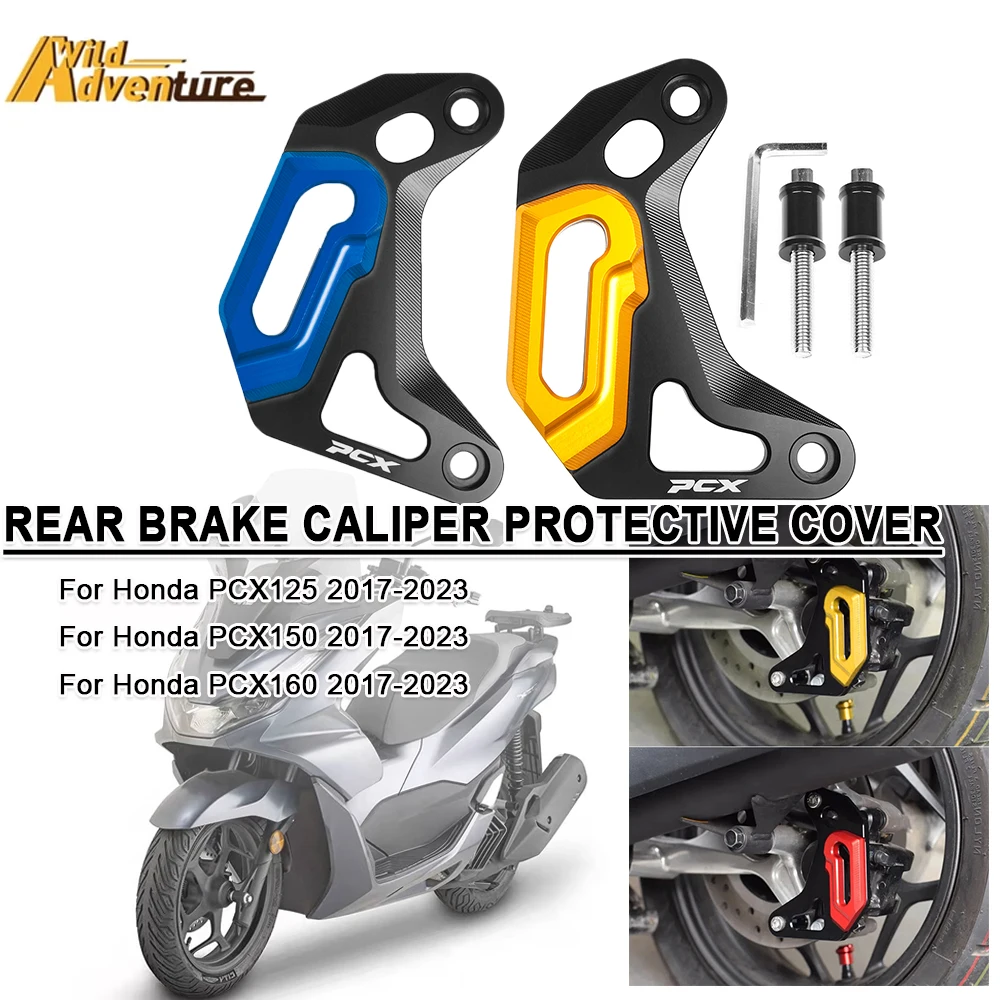 

Motorcycle Front Brake Caliper Guard Rear Brake Cover For Honda PCX160 PCX150 PCX125 2017-2019 2020 2021 2022 2023 Accessories