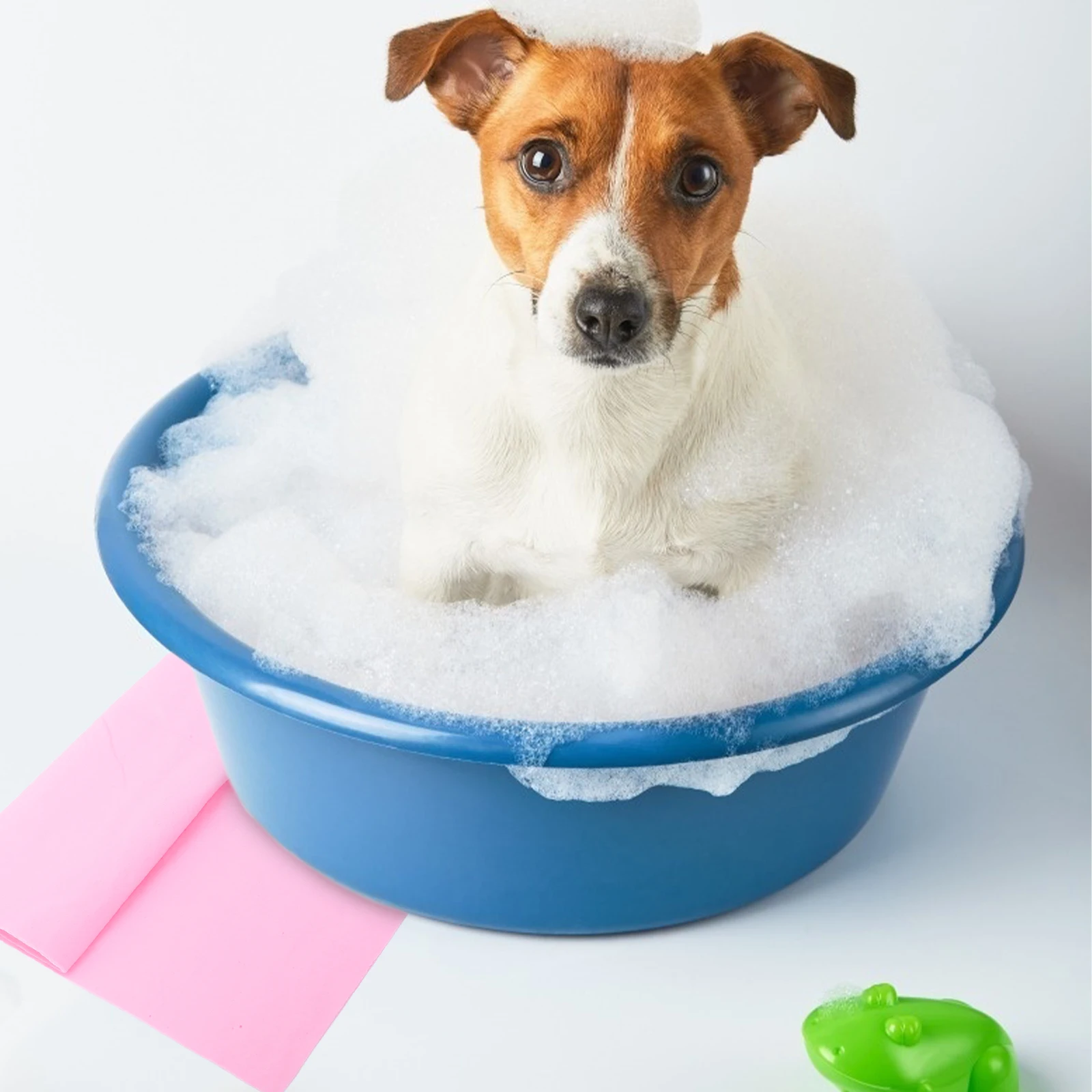 

32X42CM Absorbent Towel Pet Dry Microfiber Dog Bath Robe Reusable Quick Dry Super Soft For Home Car Travel Dog Accessories