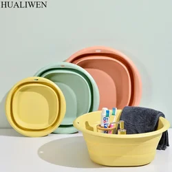 Telescopic Foldable Basin, Portable Compression Basin, Washbasin, Silicone Travel Ultra Light Household Sink
