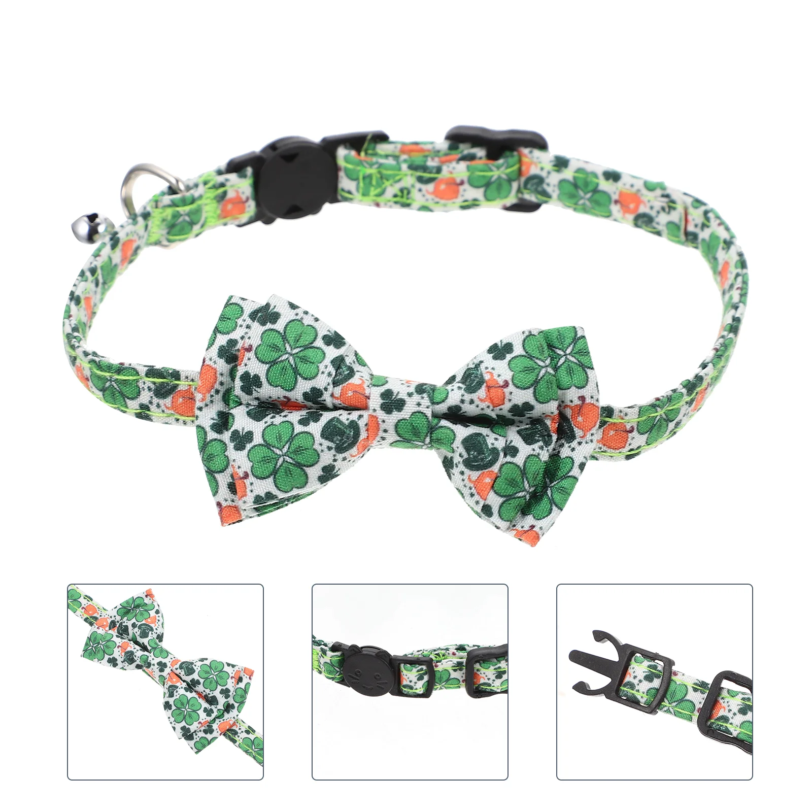 

Pet Collar Neckband Kitten Adorable Cat Necklace for Boy Neckwear Bow Tie Belt Bow-knot