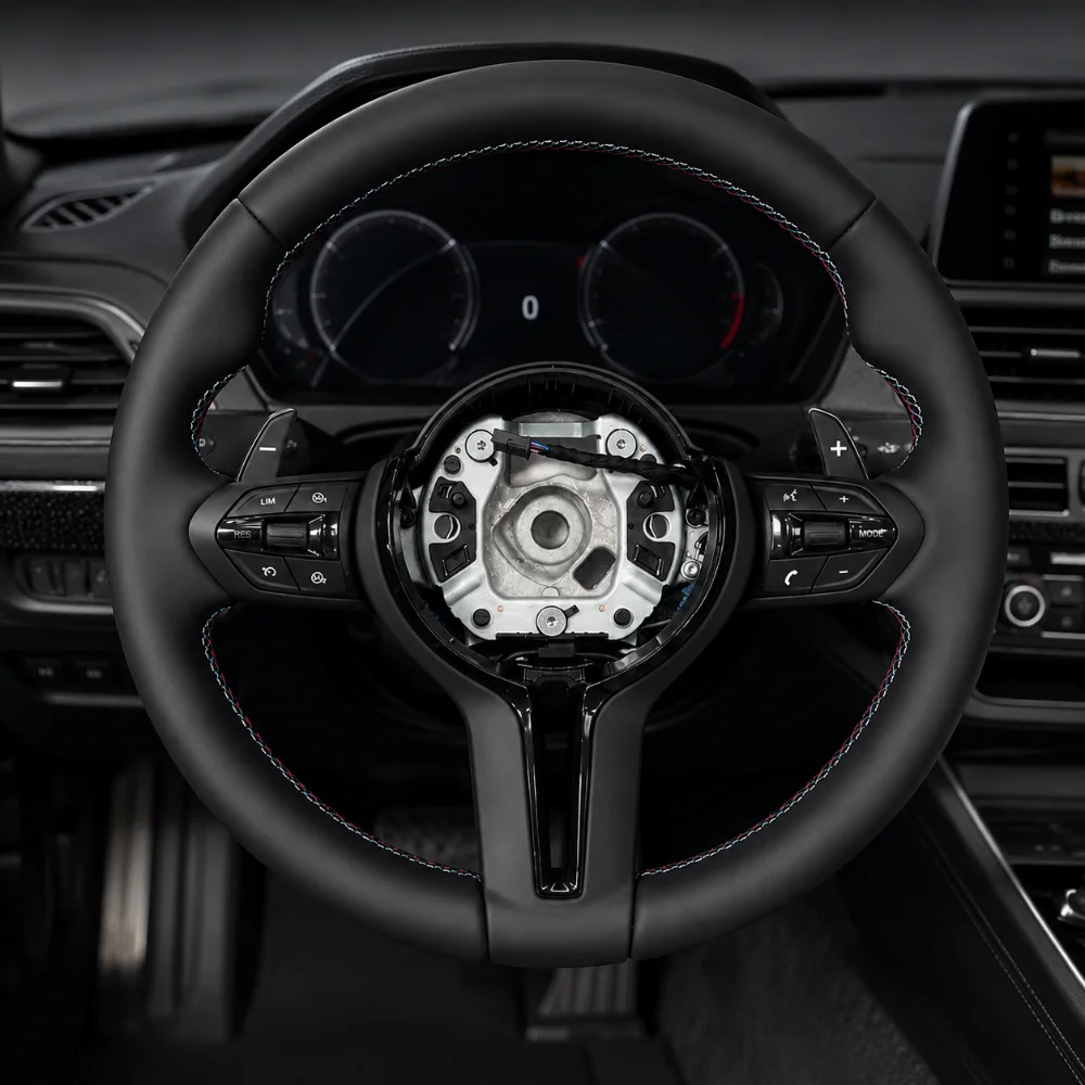 For BMW F10 F11 F15 F16 F20 F30 F31 F32 F36 E70 E71 E84 E87 E90 M3 M4 Manual Automatic Leather Sport Interior Steering Wheel