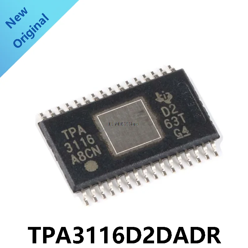 

5PCS/LOT TPA3116D2DADR HTSSOP32 TPA3116D2 TPA3116 100% New Original in stock