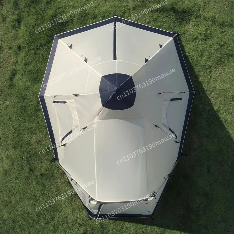 Relaxing Automatic Courtyard Tents Rainproof Sun-proof Large Space Tents Aluminum Alloy Multifunctional Outdoor Camping Supplies