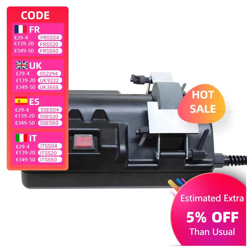 

Электрическая водяная шлифовальная машина 220 В, настольная полировальная машина для колес, низкоскоростная точилка для ножей с водяным охлаждением, точильный камень для бытовых ножей