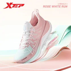 Xtep 2000KM Running Shoes Women Lightweight Comfortable Professional Sports Shoes Non-Slip Breathable Sneakers 877318110045