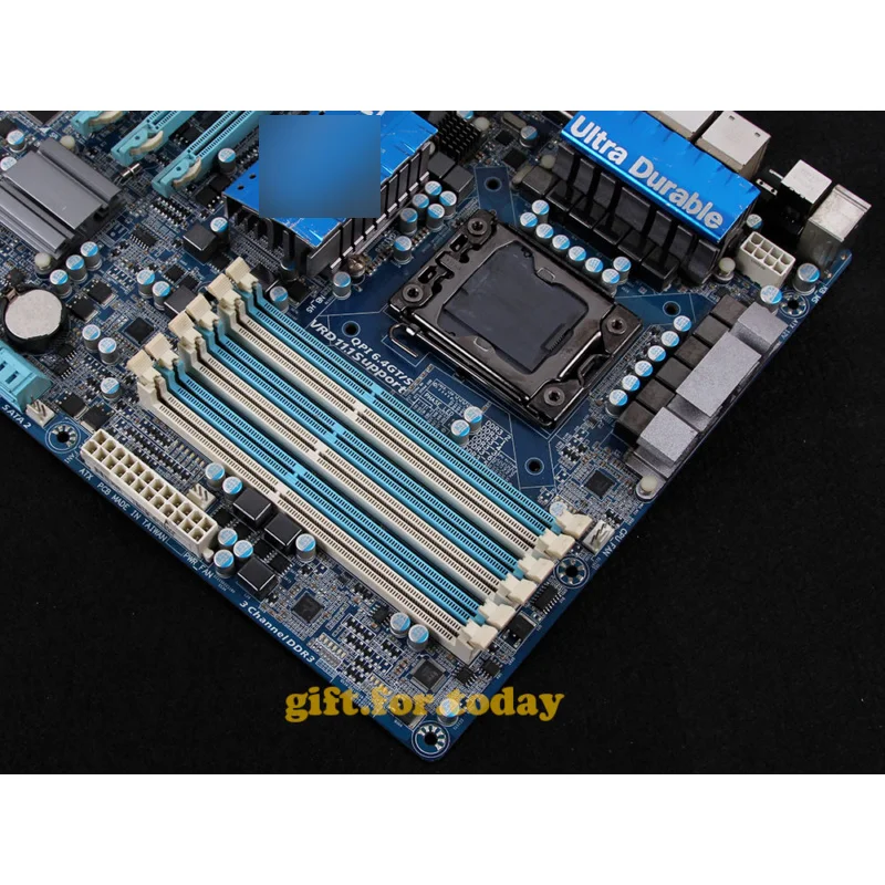 Para placa base Original Gigabyte GA-X58A-UD3R, LGA 1366, Intel X58 DDR3 RAM ATX WYORESY
