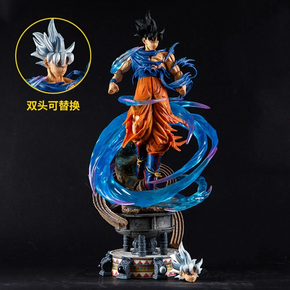 

New 50cm Son Goku Super Saiyan Figure Anime Dragon Ball Goku DBZ Action Figure Model Gifts Collectible Figurines for Kids Toys