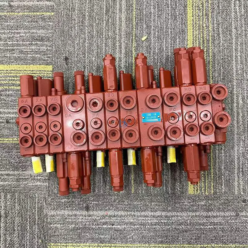 Excavator Parts U15 U17 U20 U25 U30 Main Control Valve 221477-01 22147701 Distribution Valve Hydraulic Valve Assy