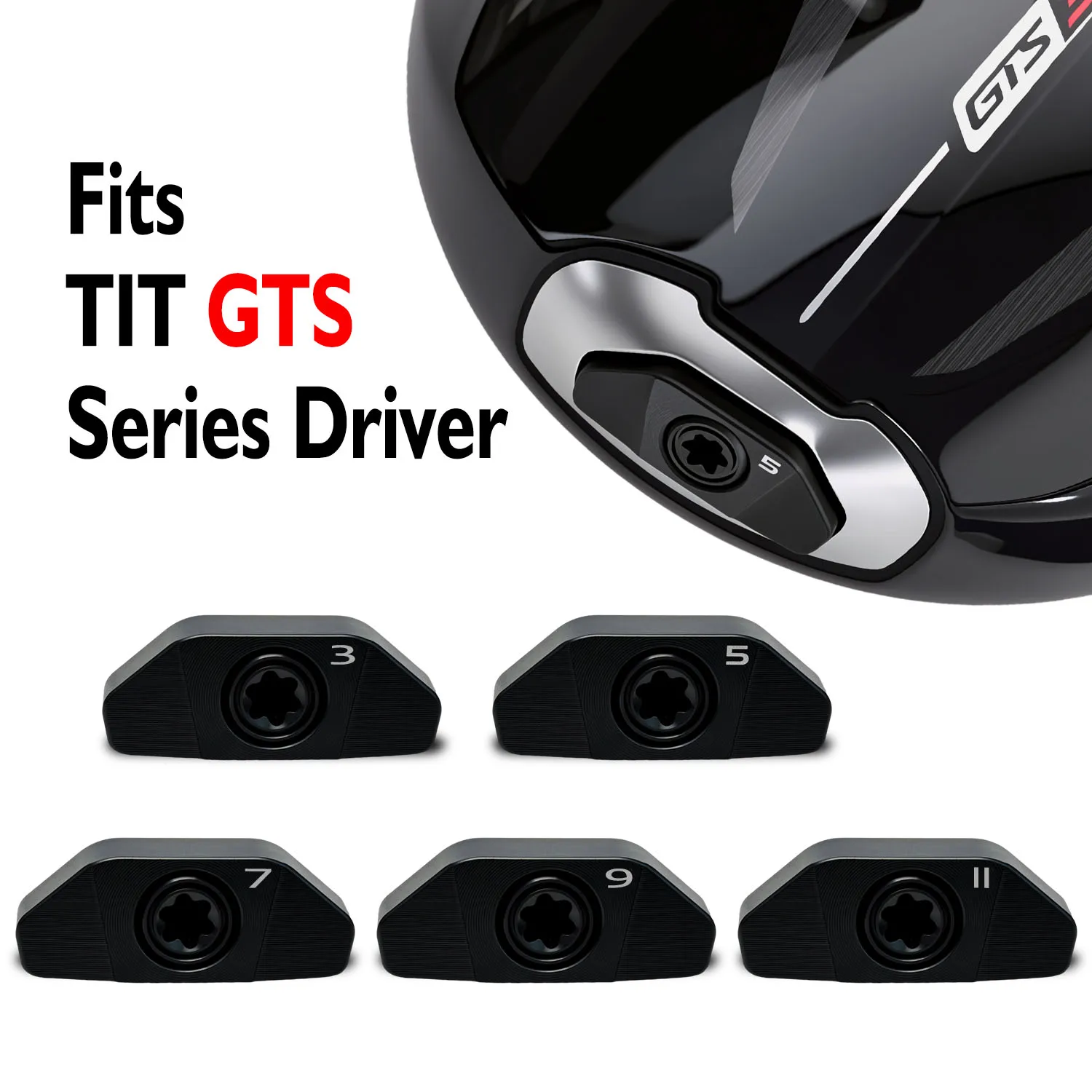 1 Pieza de Peso para Palo de Golf Compatible con Cabeza de Driver y Madera de Fairway Titleist GTS2 GTS3 GTS4, Accesorios de Golf de 3g/5g/7g/9g/11g