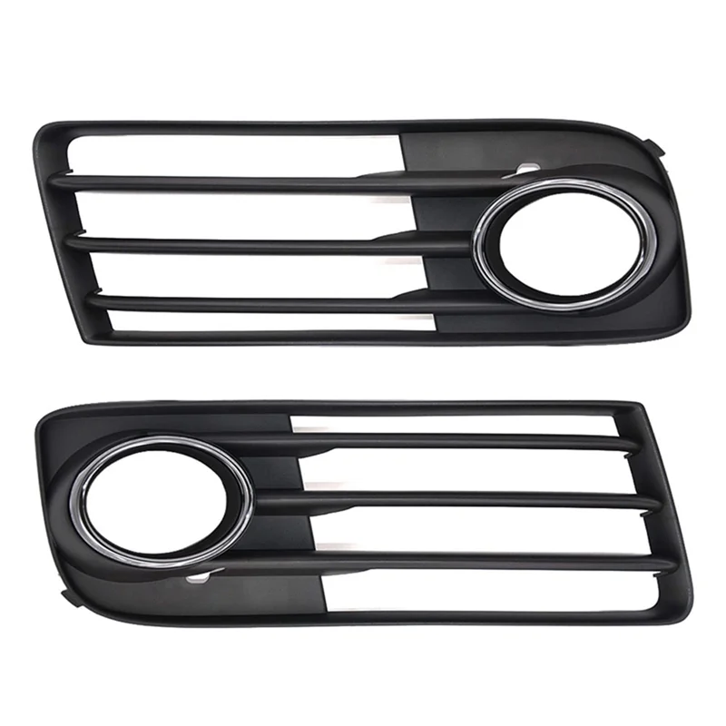 

1 Pair For TT Front Bumper Fog Light Grille Cover- 8J0807681J 8J0807682J 2011 2012 2013 2014