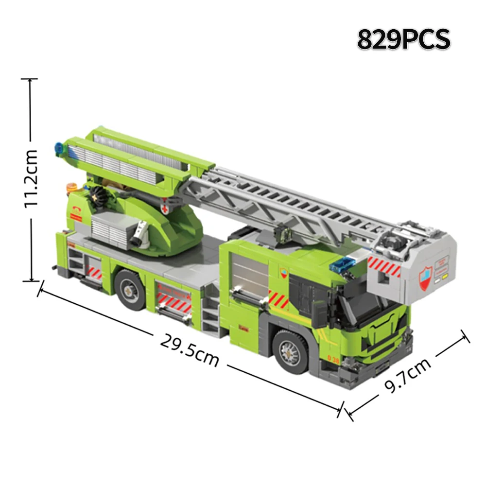 WIST GEBOUWD Dubbeldekker Bus Ambulance Brandweerwagen Politieauto Bouwsteenspeelgoed-Voertuigmodellen, Favoriete cadeau voor jongens, Puzzelspeelgoed