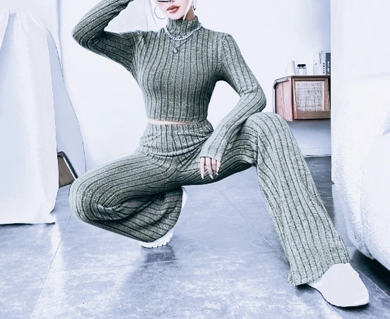 Women's fashion clothing - 2026 new trend ladies' pants set,For Customized Products, Please Contact Us