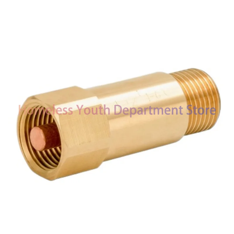 

1PC Brass Antifreeze Valve 1/2" Water Piping Straight-through Type Frost Valve Anti-icing Valve Water Pipe Connector