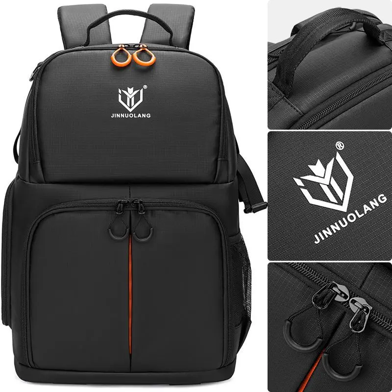 

Рюкзак для фотоаппарата с держателем на штативе для зеркальных камер Canon, Sony и Nikon — дорожная водонепроницаемая сумка для фотокамеры