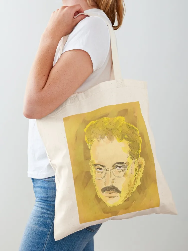 

Walter Benjamin painting Tote Bag tote bags men custom canvas bag large size bags large tote bag