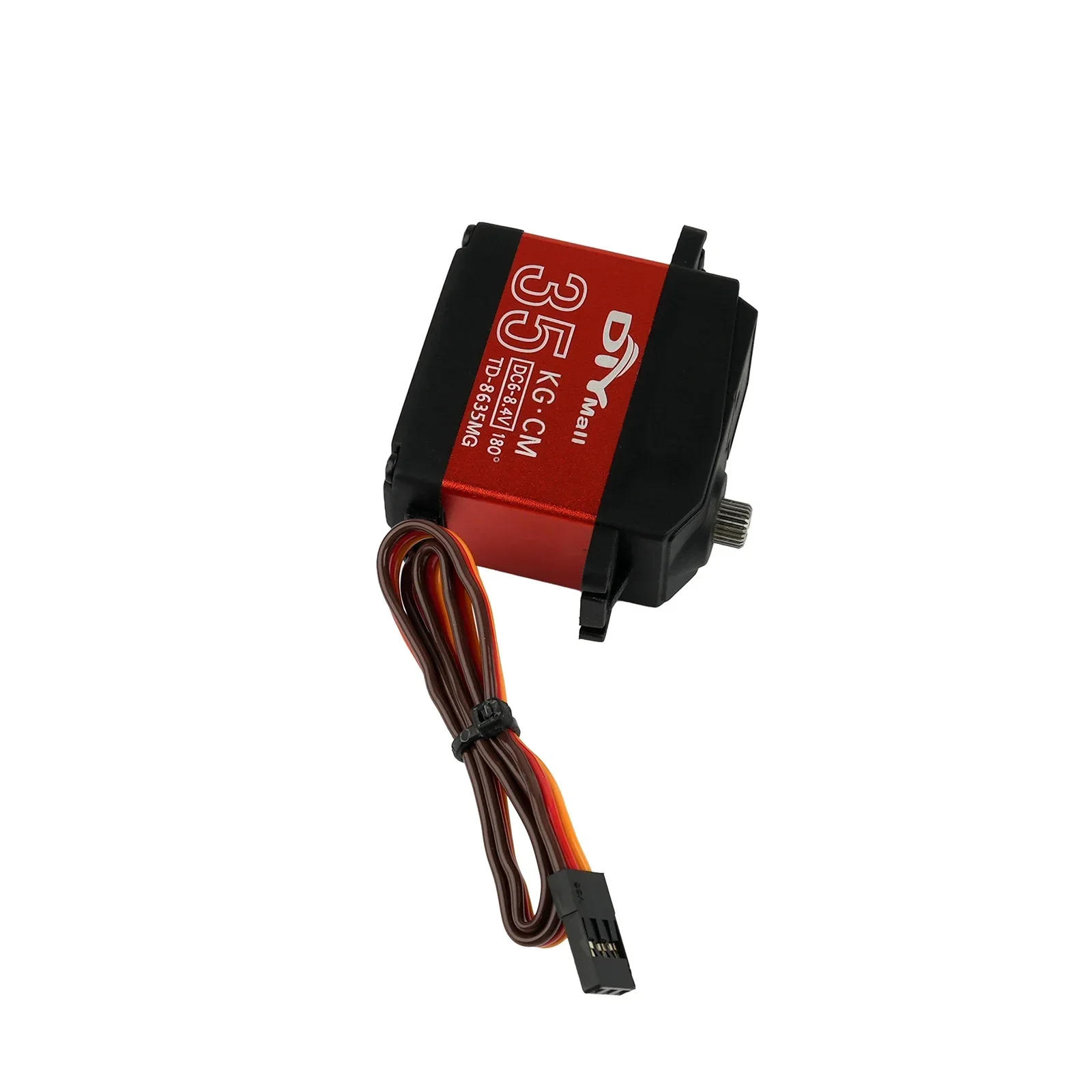 Td8635mg 35kg servo motor digital 6-84v engrenagem de metal 180 270 360 graus para carro rc aeronave robô crawler peças de brinquedo