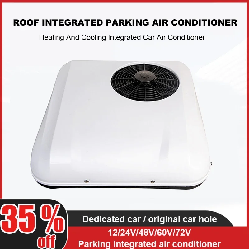 

12/24V/48V/60V/72V Truck Overhead Car Air Conditioner Heating And Cooling Top-Mounted Parking Air Conditioner Integrated Machine