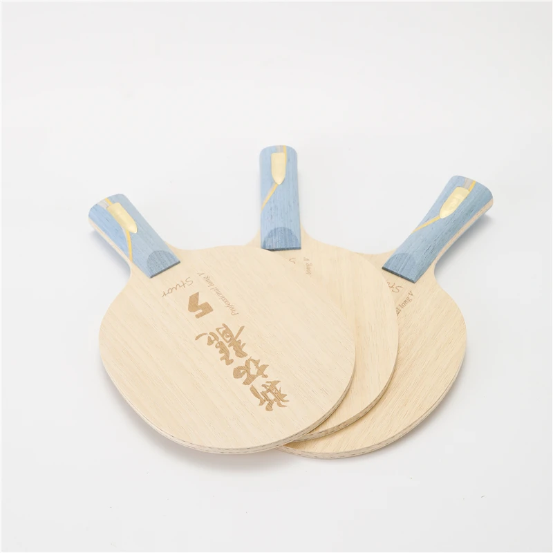 Stuor Long 5 Carbon Innere Tischtennisschläger Tischtennisschläger Ping-Pong-Paddel Kohlefaser Eingebauter professioneller Angriff – Detail 9