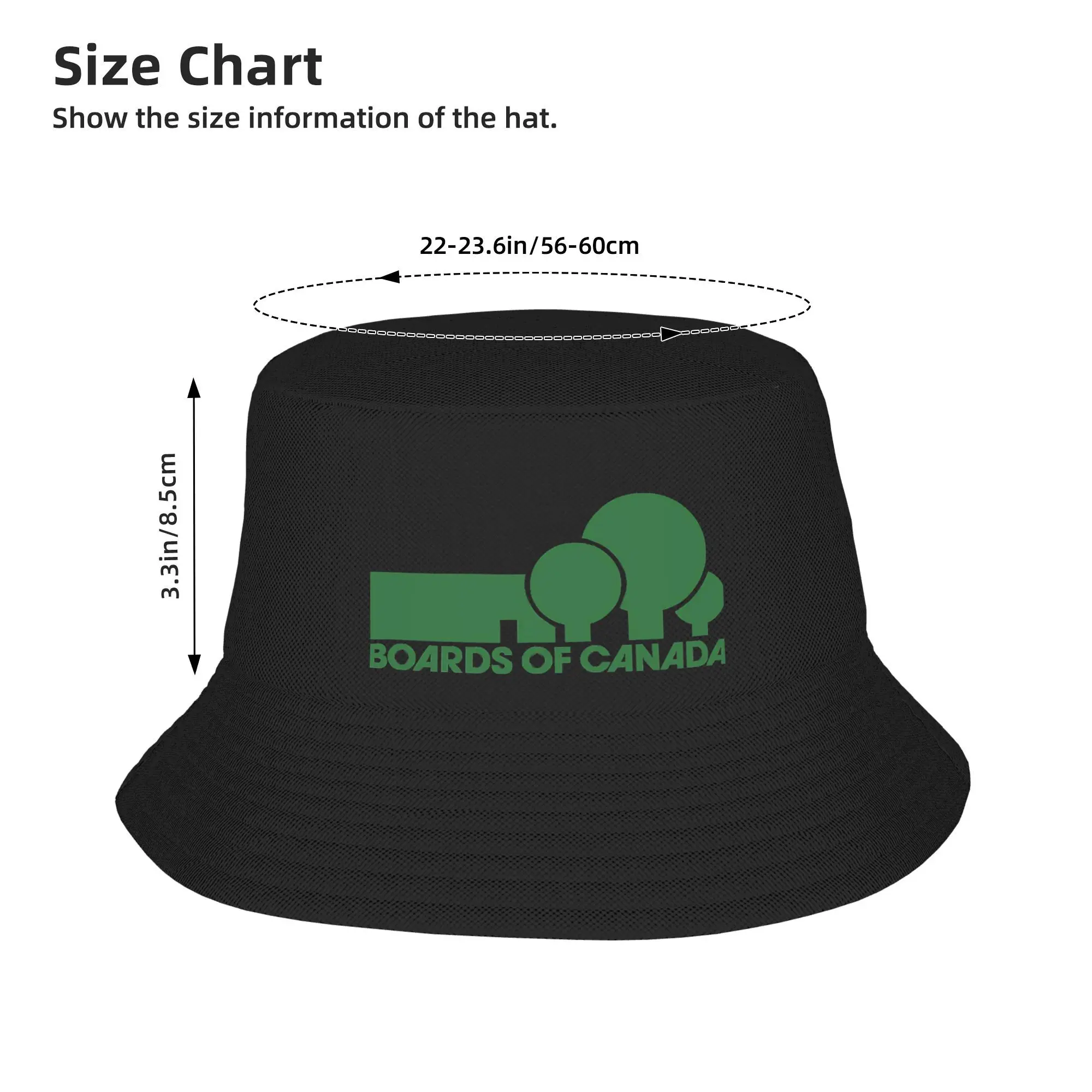 الرجال النساء لوحات كندا Aphex التوأم قبعة بحافة الأخضر لينة أضعاف صياد الربيع الكلاسيكية الشاطئ قبعات السفر واقية من الشمس