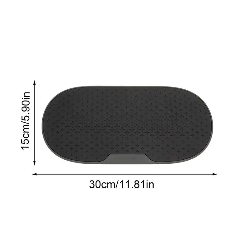 Dashboard Mat Dashboard Cover Mat Anti-Slide Sticky Extra-Thick Dash Pad For Radar Detector Cell Phone Keys Glass Mirrors Metal