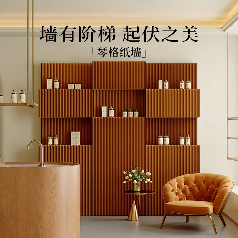 

Commercial Display Cabinet Display Stand Storage Rack Background Wall Exhibition Cabinet Screen