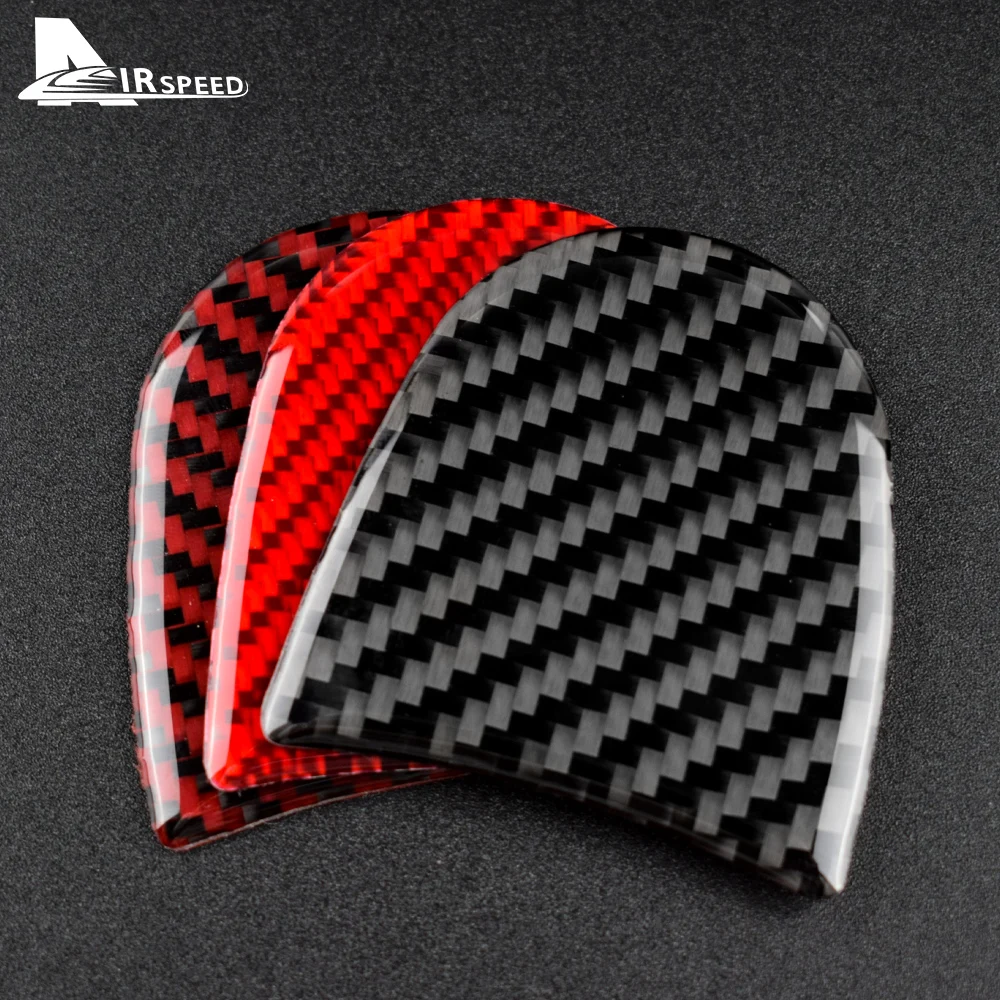 Soft Carbon Fiber Sticker For Subaru Crosstrek 2018-2023 Impreza 2017 2018 2019 2020 2021 2022 2023 Car Ignition Key Hole Trim