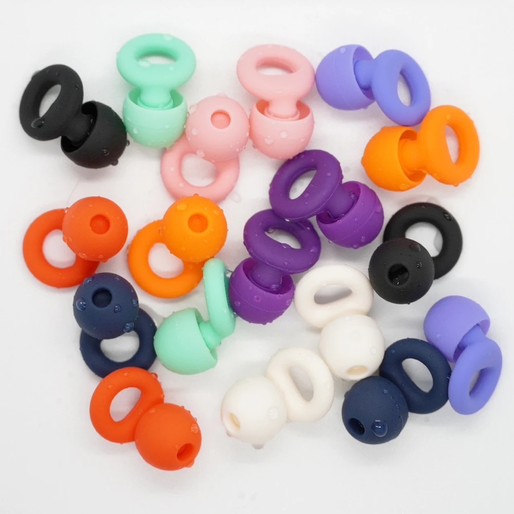 HUAK -01 10Pairs Quiet Ear Plugs , Super Soft, Reusable Flexible Silicone Ear Plugs For Sleep, 8 Ear Tips In XS/S/M/L