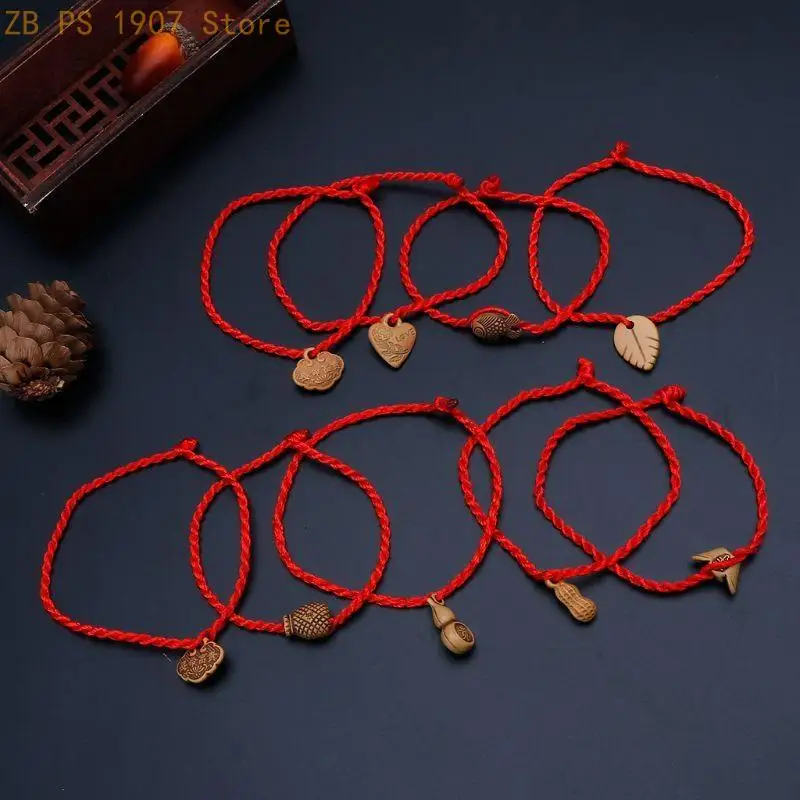 Lucky Red String Braided Bracelet 10 Pcs Kabbalah Knitting Bracelet Jewelry Gift 55KA