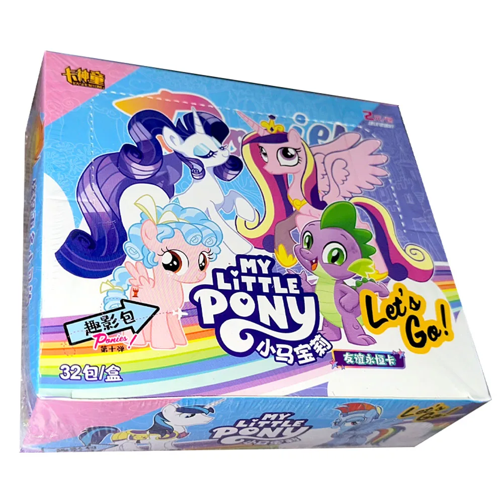 

New My Little Pony Cards Collection for Girl Friendship Eternal Ponies Card Huiyue Pack Rare UR SR SSR Card Children's Toy Gift