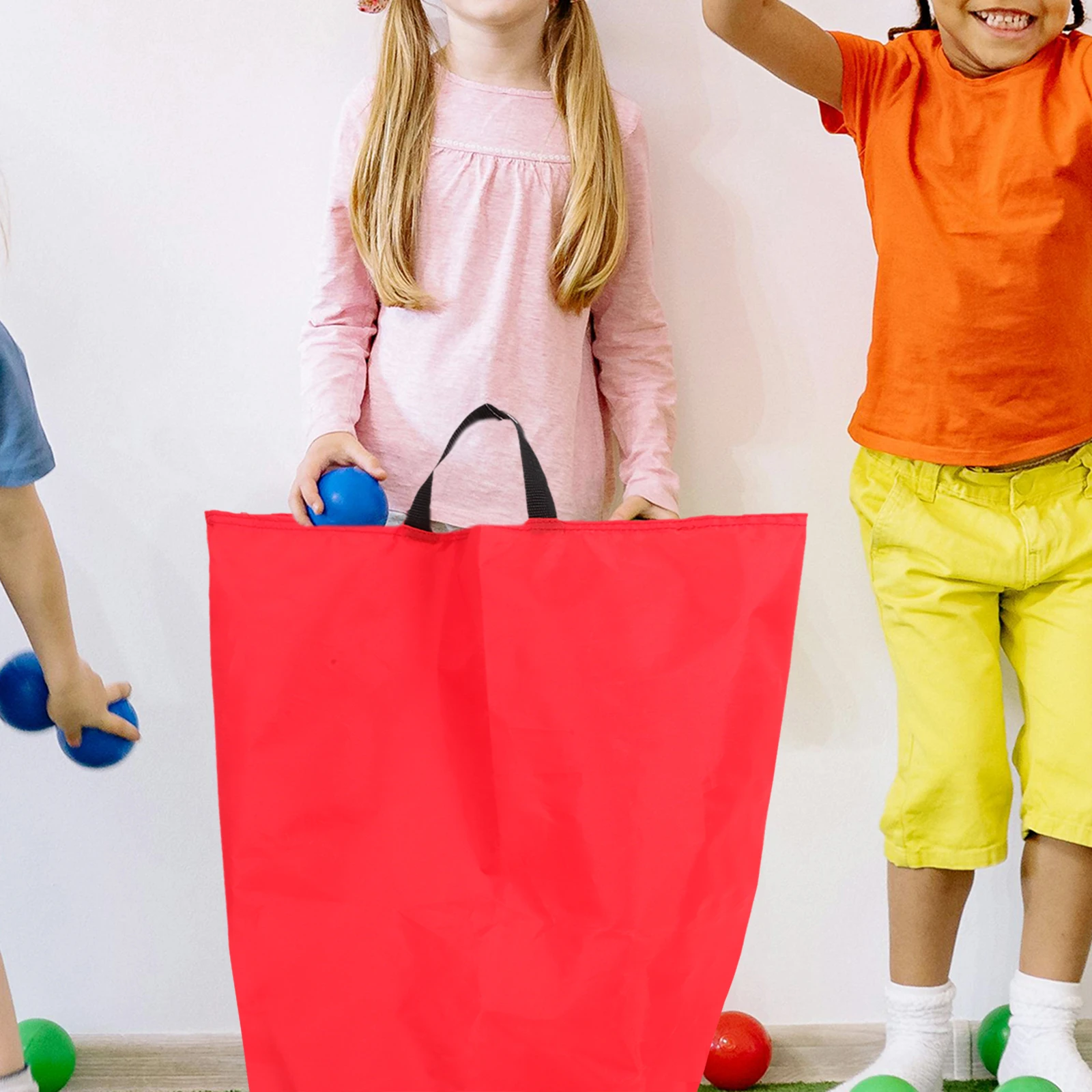 

3pcs Kids Game Bags Sack Race Lightweight Colorful Outdoor School Toy Educational Play Equipment