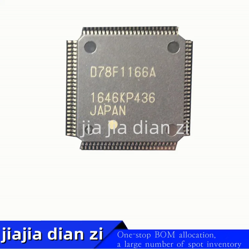 1pcs/lot D78F1166A UPD78F1166AGC-UEU-AX LQFP-100 16 bit microcontroller ic chips in stock