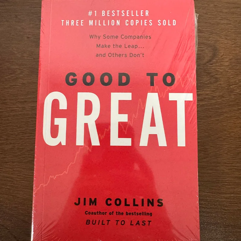 De Buen a Excelente, de Jim Collins, Libro de Gestión Empresarial, Por Qué Algunas Empresas Realizan el Salto, Versión en Inglés, Bestseller
