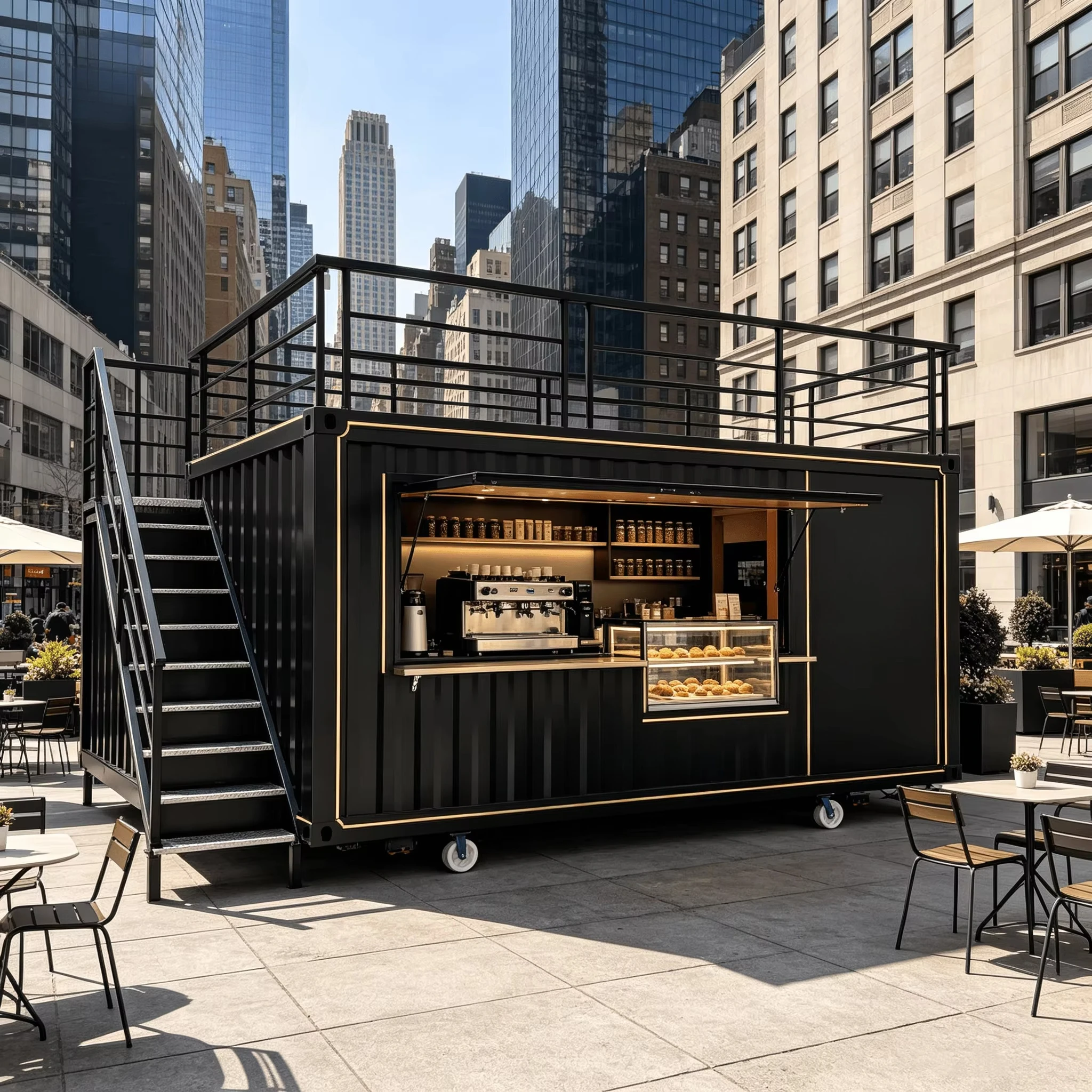 Shipping Containers Parts Shipping Container Storage Unit Shipping Coffee Shop Prefab  Cafe