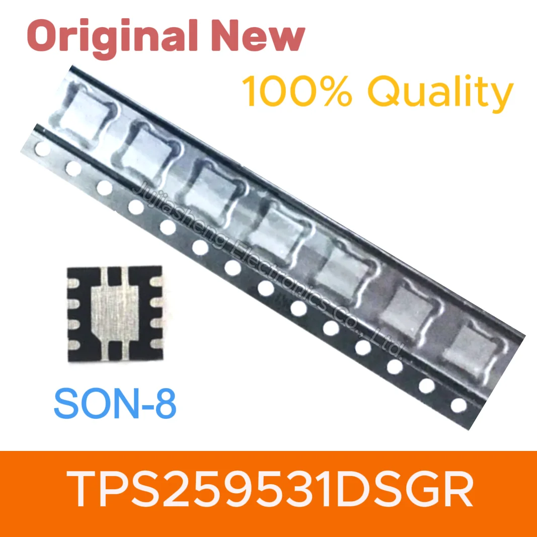 (5pcs)TPS259531DSGR  WSON8 100% New original 2.7V to 18V, 34mΩ, 0.5A to 4A eFuse IC integrated circuit in stock