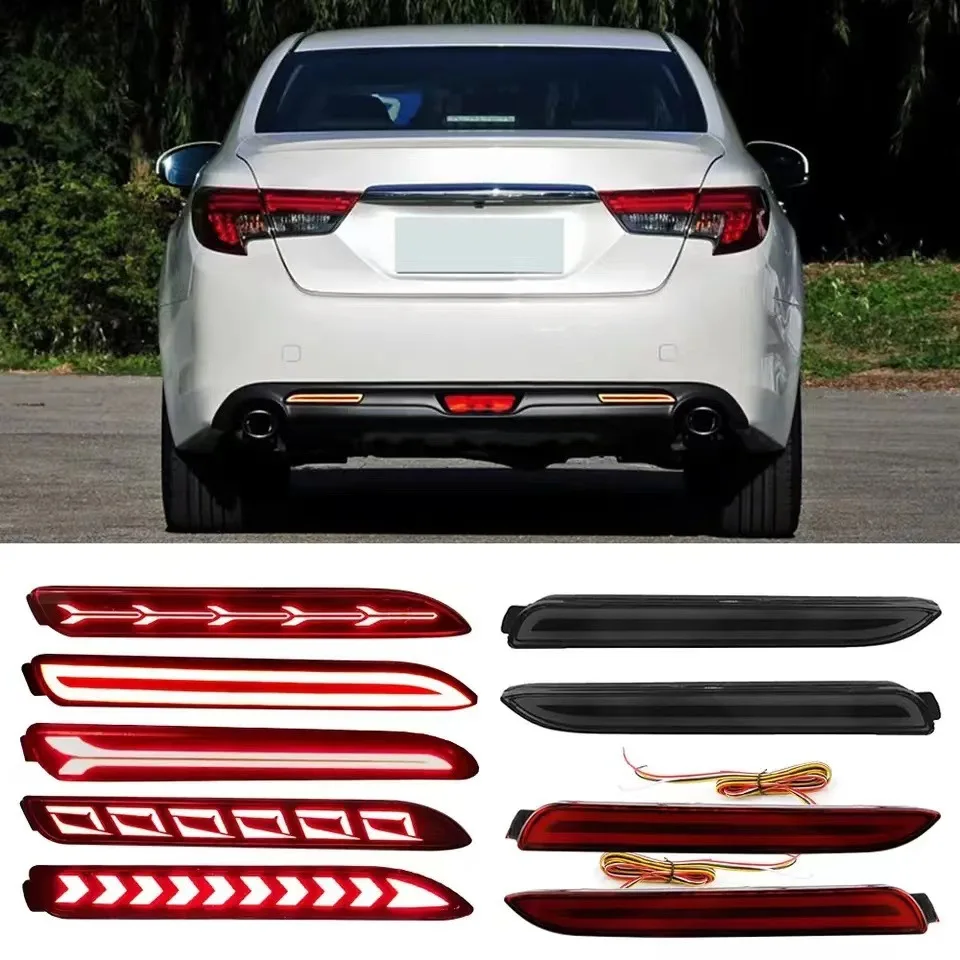 

Rear Bumper Lights Car Rear Stop Tail Lamp Third Brake Light For Toyota RAV4 LEXUS Camry 2014-2020 Flowing Turn Signals