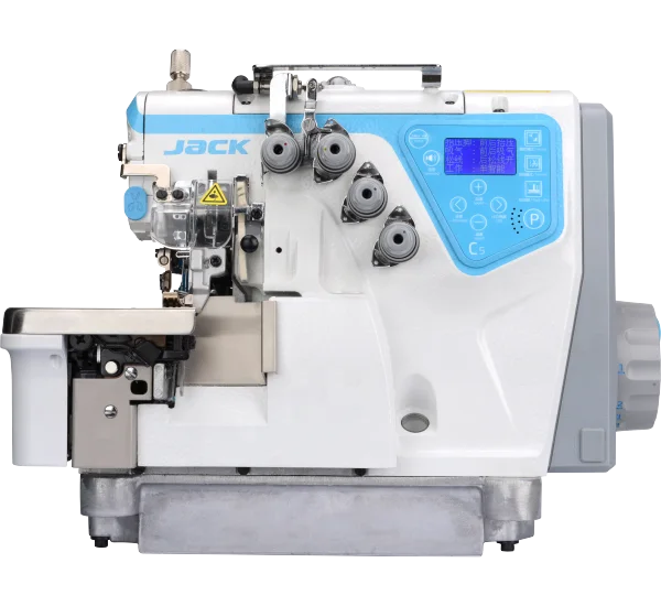 Jack C5 High Speed Automatic Overlock Machine With Pneumatic Suction Device Industrial Sewing Machines