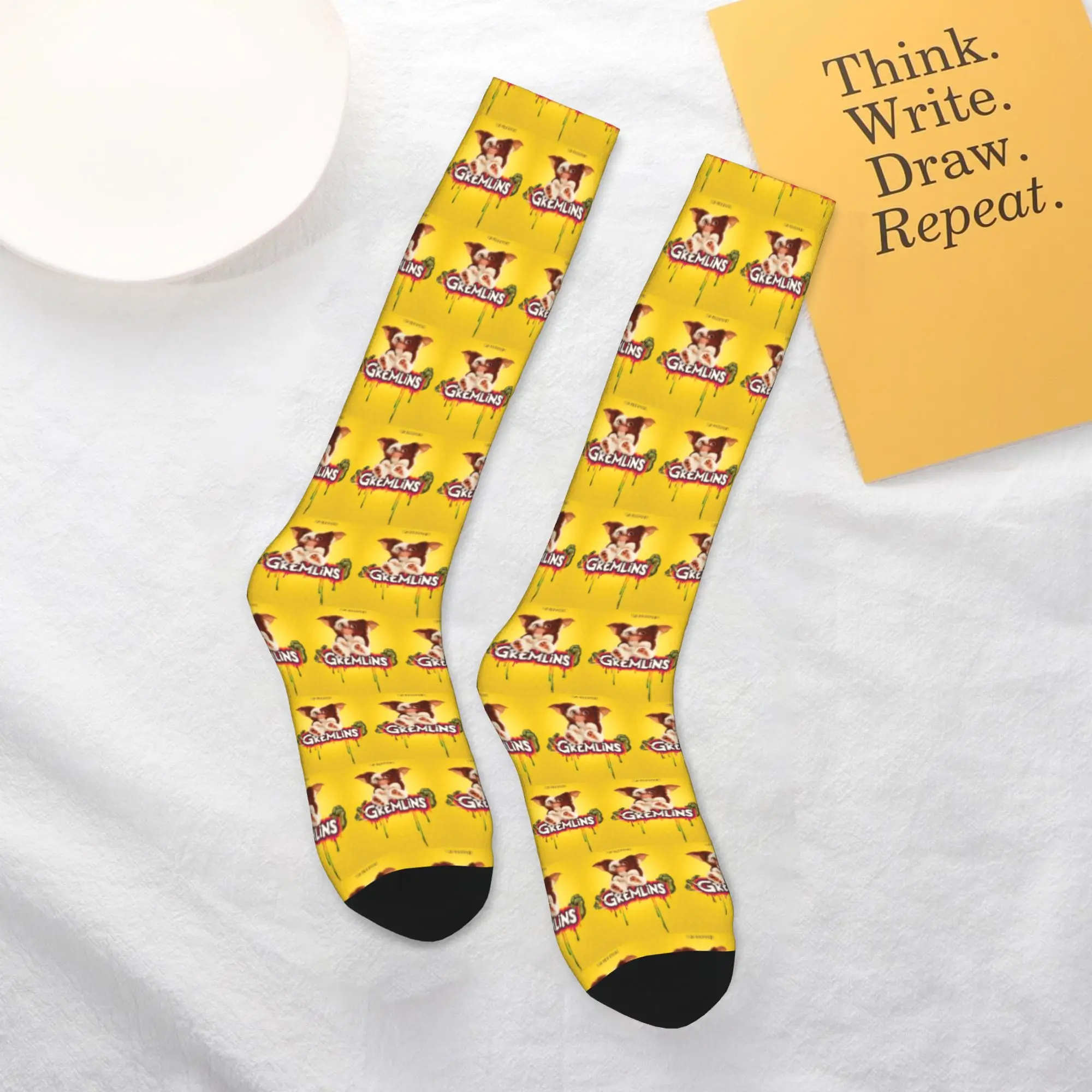 

Гремлины Монстр фильм Gizmo Mogwai носки чулки в стиле Харадзюку всесезонные длинные носки аксессуары для унисекс рождественские подарки