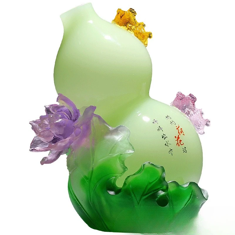 

Lotus ornament, living room entrance decoration, moving to a new high-end home