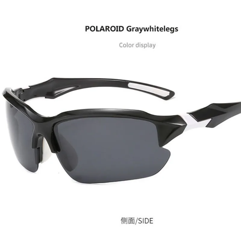 

​2025 New Photochromic Polarized Sports Sunglasses, Windproof Dustproof UV400, for Cycling Running Outdoor, Anti-Glare Safety