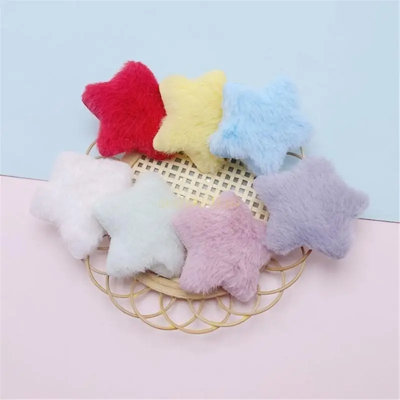 31BF Hairhoop Appliques Handmade Star Conjunto 20 faixas artesanais Fazendo suprimento