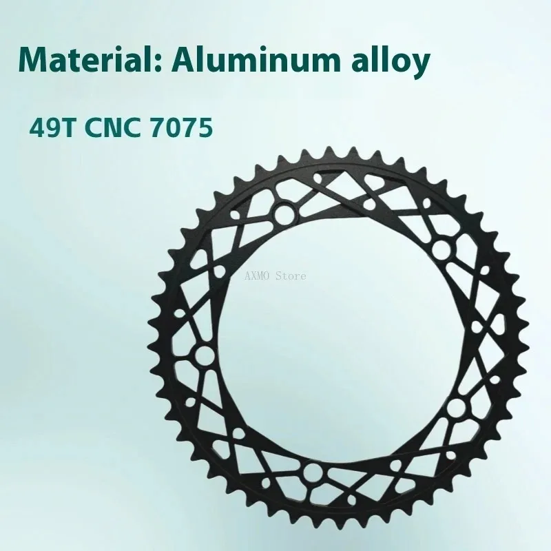 

49T CNC Chain Ring Mountain Bike Chainring Durable Chainwheel Lightweight MTB Aluminum Alloy BCD144 In-Line Bicycle Parts