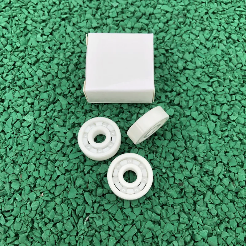 4pcs/10pcs ZrO2 full Ceramic bearing 606 6*17*6mm Zirconia Ceramic ball bearings 6x17x6 mm