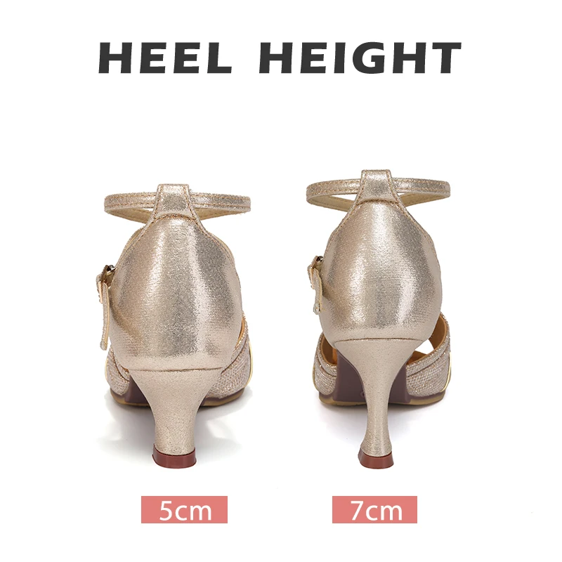 Women Shoes Ballroom Dance Shoes For Woman Latin Modern Dancing Shoes Salsa Tango Dancing Heels For Girls Ladies Silver Sandals