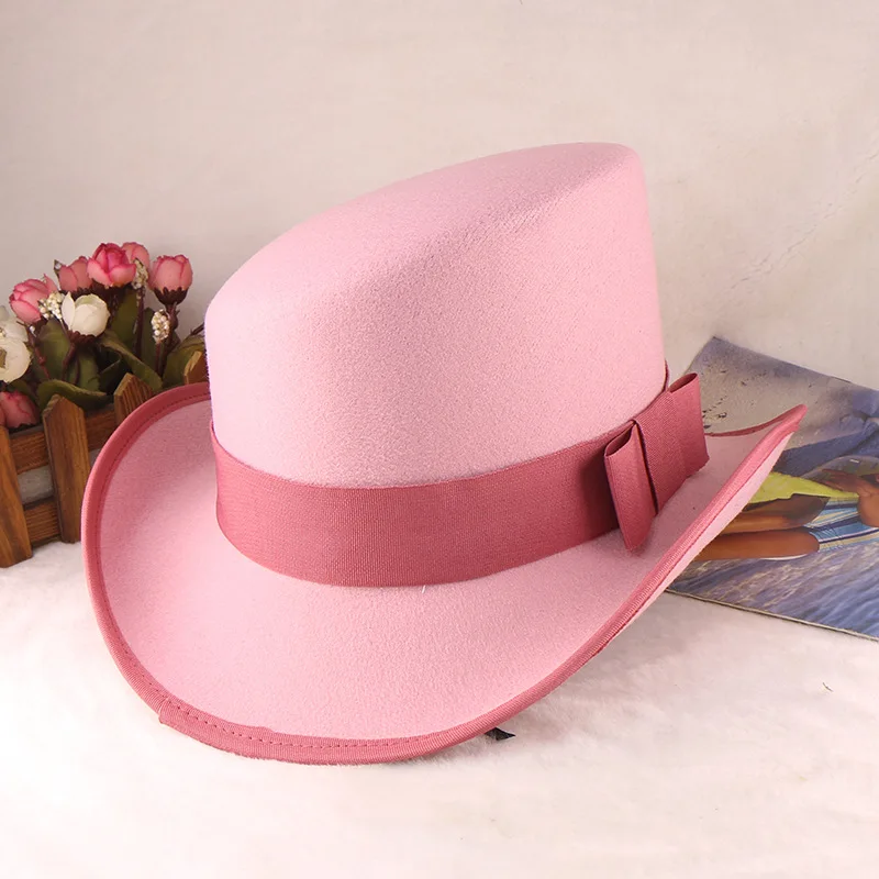 

Модная королевская шляпа-федора с косыми полями и лентой в стиле стим-панк, шляпа для джентльмена, волшебная шляпа для шоу, мужская и женская вечеринка, украшение